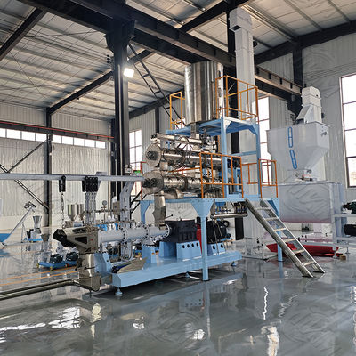 Siemens PLC สายการแปรรูปอาหารสุนัข Stainless Steel