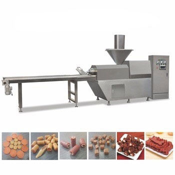 เนื้อ Pet Jerky Snacks สายการผลิตอาหารสัตว์เลี้ยง Cold Extruded