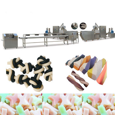 เครื่องทำขนมสุนัขเครื่องอัดรีดเดี่ยวสัตว์เลี้ยงรักษาสแตนเลส