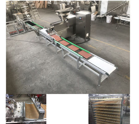 อัตโนมัติเต็มรูปแบบสูงสุด 100% เนื้อสัตว์เลี้ยง Jerky ขนมขบเคี้ยวเครื่องทำเครื่องอัดรีด