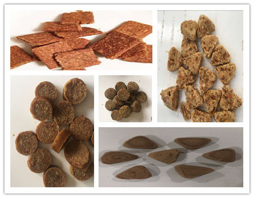 อาหารสัตว์สายการผลิตเนื้อสัตว์ / ปลา / เนื้อกระตุกทำ / ขึ้นรูปเครื่องเชิงพาณิชย์