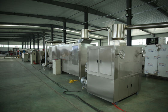 300KG / H Corn Flakes สายการผลิตอาหารเช้าซีเรียลสายการผลิต