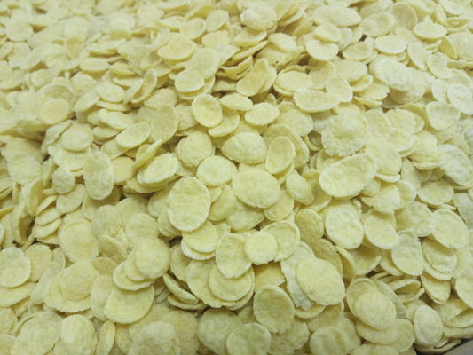 สายการผลิตเกล็ดข้าวโพด 200-300 กก. / ชม. / เครื่องทำเกล็ดข้าวโพดด้วยCE