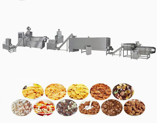 Flakes ข้าวโพด / เครื่อง Flakes ข้าว