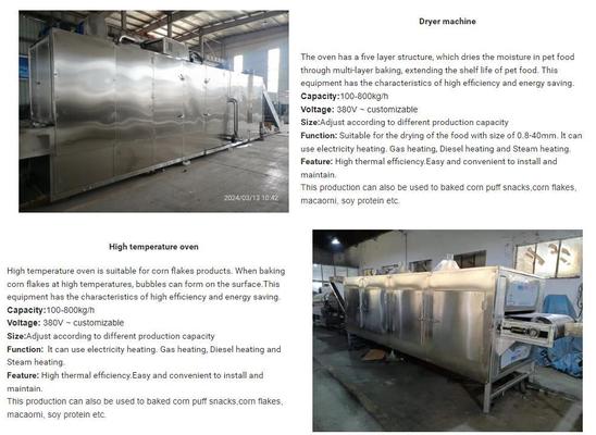 สายการประมวลผลข้าวโพดเกล็ดอัตโนมัติและเครื่องบดเกล็ดข้าวโพดคั่วบด / เครื่องห่อข้าวโพด