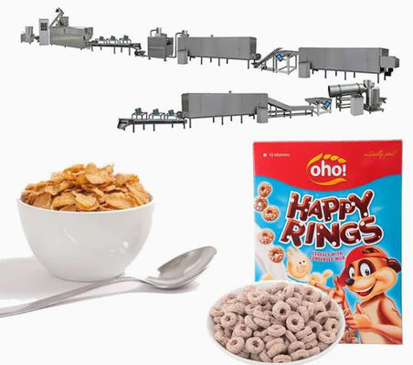 เครื่องผลิตข้าวโพด Flakes Cornish