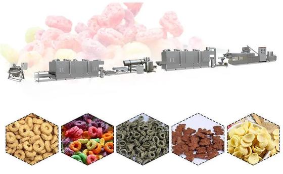 PLC ควบคุมอัตโนมัติขยายสายการผลิตข้าวโพดเกล็ด