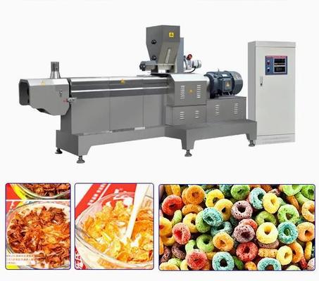 สายการผลิตข้าวโพด Flakes อัตโนมัติที่มีการรับประกันสินค้านาน 12 เดือน