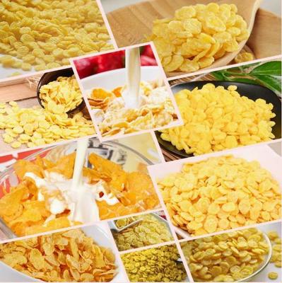 สเตนเลสสตีล Snack Extruder สายการผลิตสำหรับธัญพืช / Corn Flakes