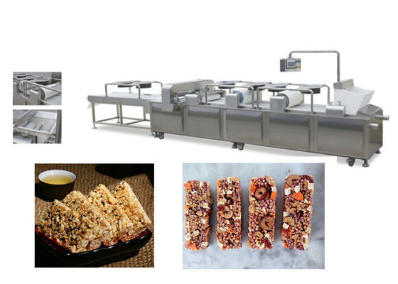 สแตนเลส Granola ธัญพืชบาร์เครื่องทำ Muesli บาร์ตัดสาย