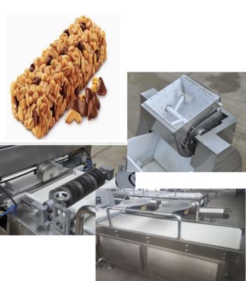 Muesli Bar เครื่องทำ Granola เครื่องตัดบาร์กับ New PATENT