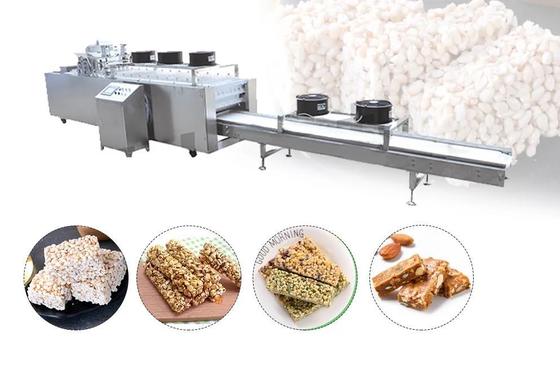Quinoa, Muesli เครื่องตัดบาร์สำหรับสายการผลิต Muesli Bar ธัญพืช