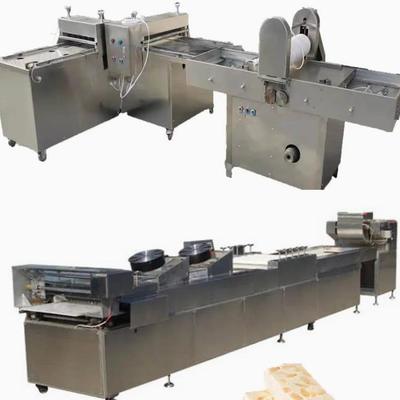 ลูกอมถั่วลิสงสเตนเลสเปราะถั่วลิสง Chikki Making Machine English Version