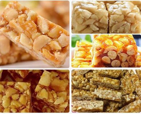 สี่เหลี่ยมงา / ธัญพืชเครื่องทำบาร์ข้าวโพด, broomcorn, buckwheat