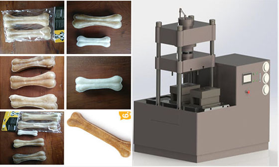 Rawhide Dog Snacks การผลิตเครื่องจักรเครื่องทำอาหารสุนัข