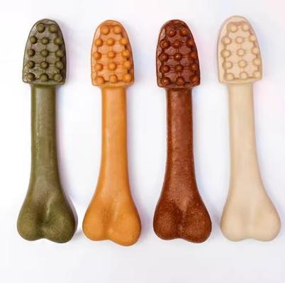 เครื่องทำบิสกิตสุนัขดูแลทันตกรรมแบบขึ้นรูปอัตโนมัติ สกรูเดี่ยว