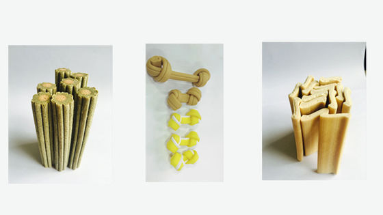 สัตว์เลี้ยงถือว่า / เครื่องทำอาหารสุนัข / อาหารสุนัข Extruder กับ PLC และหน้าจอสัมผัส