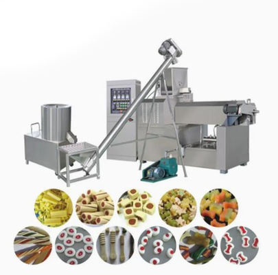 เกรดอาหารสแตนเลสอาหารสัตว์เลี้ยง / อาหารสุนัข Extruder, เครื่องจักรอาหารสัตว์เลี้ยง
