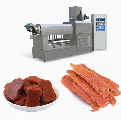ความสามารถในการผลิตทันตกรรมสูง Pedigree Dog Food Extruder for Pet Chewing Bone Toy