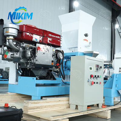 เครื่องทำเม็ดอาหารปลาดีเซล 22 แรงม้า เครื่องทำเม็ดอาหารปลาลอยน้ำ 100 กก./ชม. ราคาในออสเตรเลีย