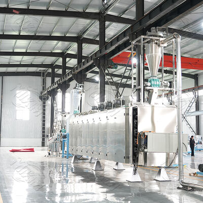 เครื่องอัดรีดอาหารสัตว์เลี้ยงอัตโนมัติเต็มรูปแบบ พร้อมเส้นผ่านศูนย์กลางสกรู 70-110 มม. และแม่พิมพ์รูปทรงต่างๆ สำหรับการผลิตอาหารสัตว์เลี้ยงแบบกำหนดเอง