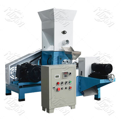 เครื่องทำอาหารปลาแบบสกรูเดี่ยวชนิดแห้งราคาถูก เครื่องทำอาหารกุ้งสำหรับฟาร์มขนาดเล็ก