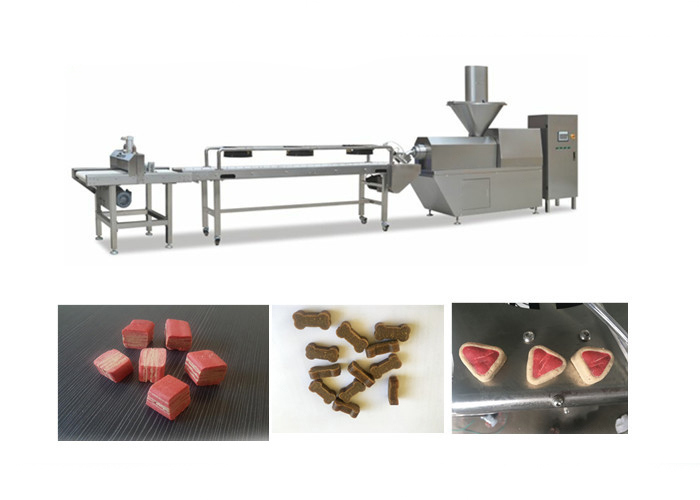 สายการผลิตอาหารสัตว์เลี้ยงแบบมีสิทธิบัตร / เครื่องทำขนมขบเคี้ยว Jery