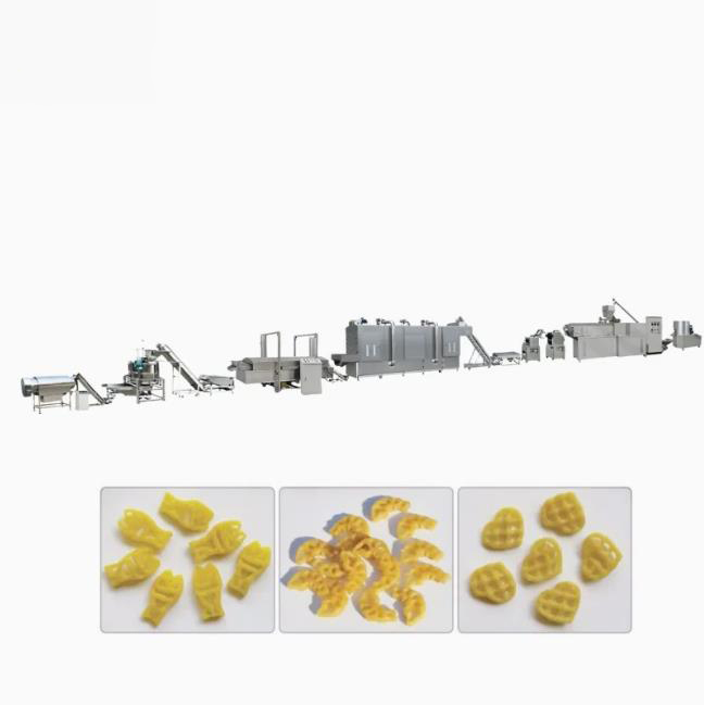 เครื่องอัดรีดขนมขบเคี้ยวแบบเม็ด 3 มิติ พร้อม CE