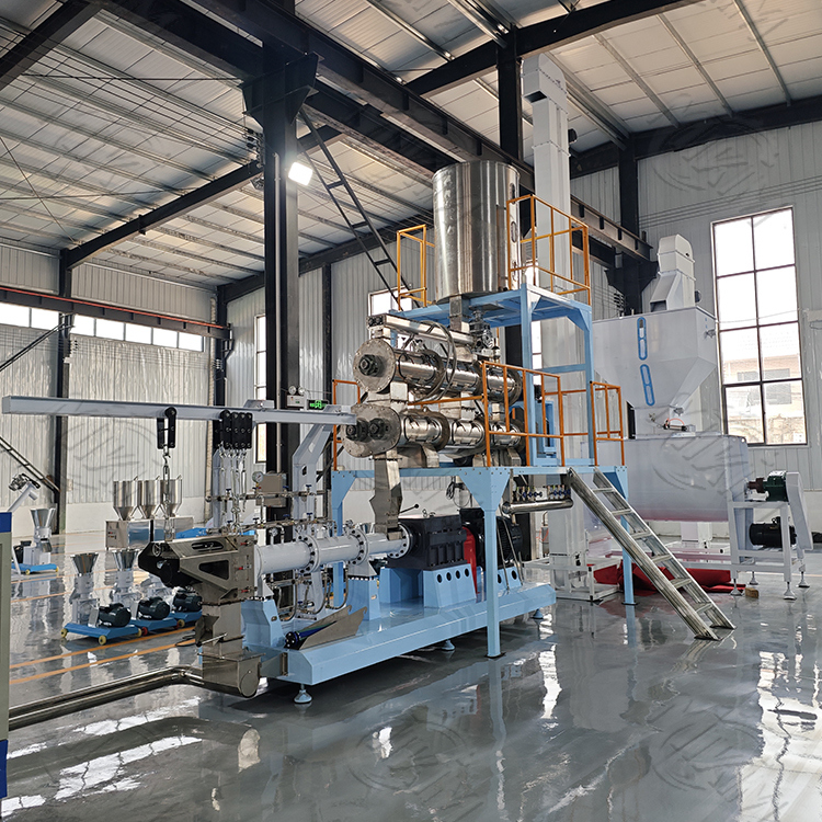 เครื่องทำอาหารสุนัข / สายการผลิตอาหารสัตว์เลี้ยงสำหรับสุนัข, แมว, นก