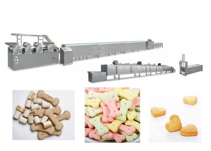 เครื่องทำขนมขบเคี้ยวสุนัขอัตโนมัติ, สายการผลิตอาหารสัตว์เลี้ยงสแตนเลส