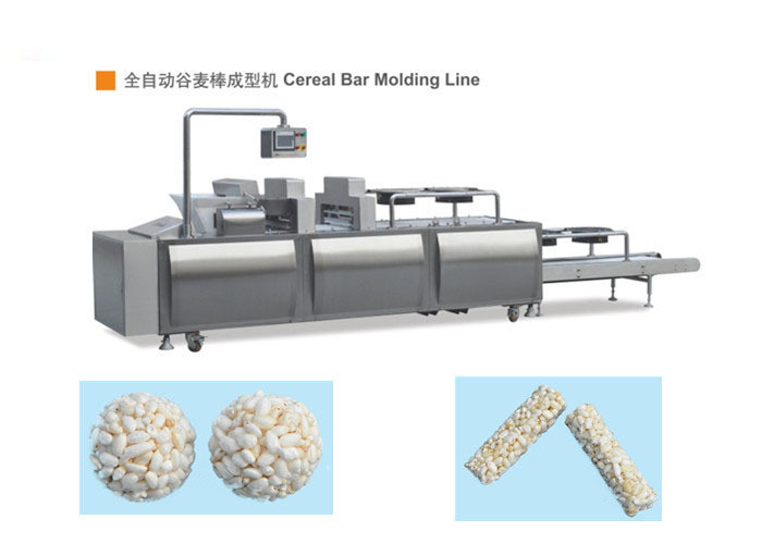เครื่องขึ้นรูปบาร์ธัญพืชด้วยความเร็วสูงที่ทนทานใช้เวลายาวนาน