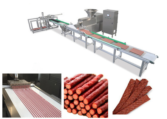 300kg per hour Natural Pure Chicken Meat Strip Processing Line with CE certification Stainless Steel 304