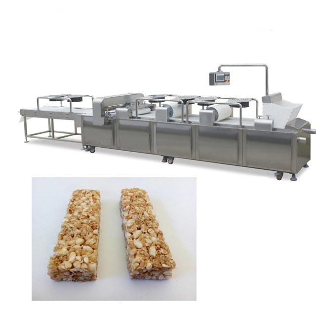 เครื่องทำขนมเค้กข้าวพองมาตรฐาน SUS สำหรับซีเรียลบาร์
