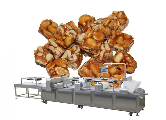 Siemens Motor Sesame Granola Bar Making Machine 0.66 กก./ชม