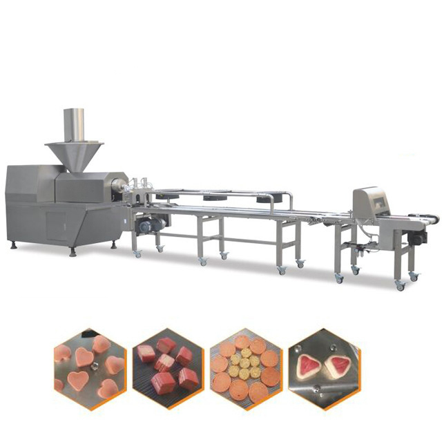 เป็ด Jerky เนื้อสัตว์จริงอาหารสัตว์เลี้ยง Extruder สุนัขถือว่า Jerky ถือว่าเป็น