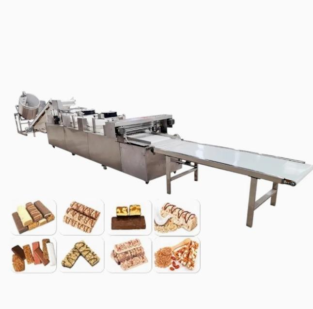 ถั่วเหลืองแบบต่อเนื่องและอัตโนมัติ, เครื่องบลูเบอร์รี่ Granola Bar เครื่องควบคุม Siemens PLC