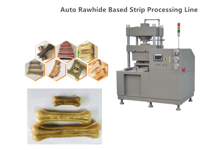 MK60T สารพัสดุของ Picskin สําหรับสายการแปรรูปอาหารสัตว์เลี้ยงผิวหนังสดสําหรับการเคี้ยวของสุนัข