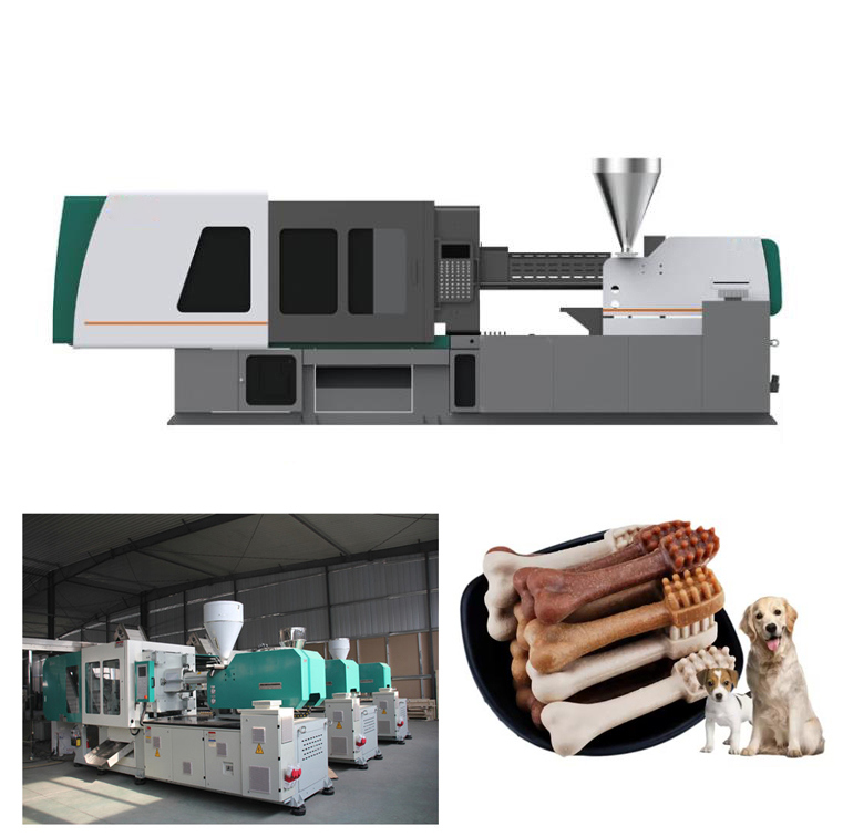 Long Life Dog Treat Machine เครื่องฉีดเคี้ยวขนมขบเคี้ยวสำหรับสัตว์เลี้ยง
