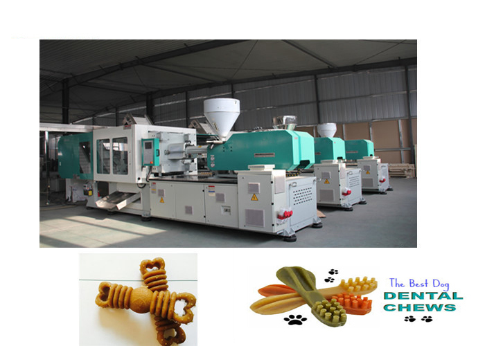 เครื่องฉีดขึ้นรูปสัตว์เลี้ยงสำหรับสุนัขกระดูกเคี้ยวอาหาร