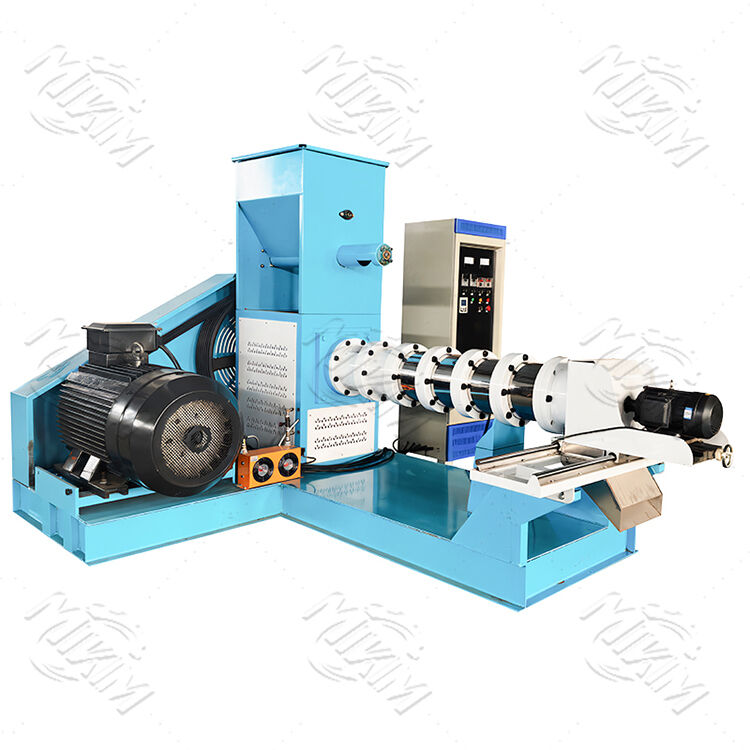 เครื่อง extruder pellets ที่ดีที่สุดสําหรับอาหารปลา สายการผลิตเต็ม เครื่อง extruder Pelletizer เครื่อง extruder