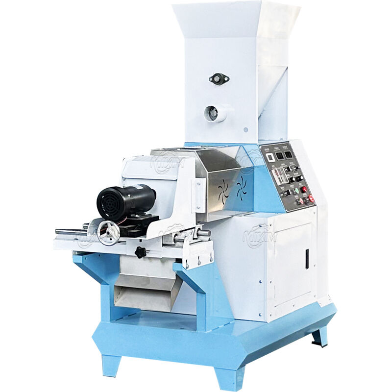 เครื่องอัดเม็ดอาหารสัตว์เลี้ยงลอยน้ำ ปลา กุ้ง สำหรับแมว เครื่องจักรแปรรูปอาหารสุนัขสำหรับใช้ในบ้าน